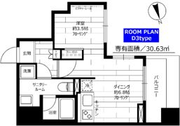 ステージグランデ蔵前の間取り画像