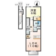 フォーリスト清水の間取り画像