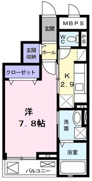 ミ・カーサの間取り画像
