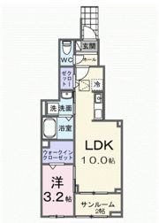 ヒカルサ西大宮の間取り画像
