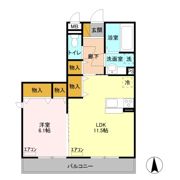 プランドールの間取り画像