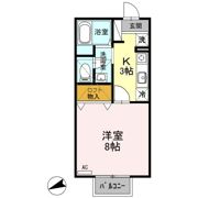 ロイヤルガーデン Cの間取り画像
