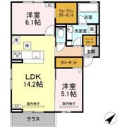 恵比寿の森の間取り画像