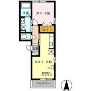 エレガンス靖国の間取り画像