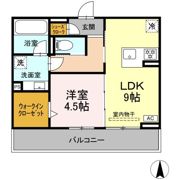 D-avance 花中Ⅰの間取り画像