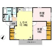 セジュール中相田 Ⅱ棟の間取り画像