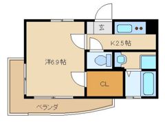 フレア・アサイの間取り画像