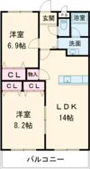 Lien D’amurの間取り画像