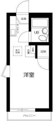 YOUハイツの間取り画像