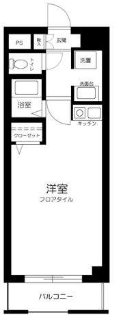 ヴィブレ梶ヶ谷の間取り画像