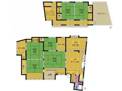 佐志生衛藤戸建の間取り画像