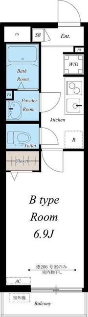 リブリ・Tripolis Ⅱの間取り画像