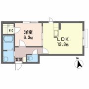 シャーメゾンモルダウAの間取り画像