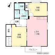 ヴィラ・サンロイヤル E棟の間取り画像