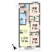 セイメイルの間取り画像