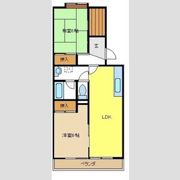 ソレーユ牧の原の間取り画像