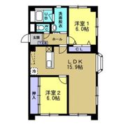 ニューパークメゾン半田の間取り画像