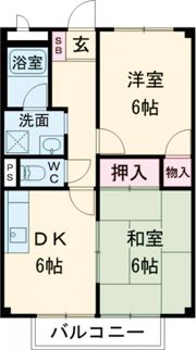 SurplusベルーガBの間取り画像