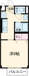 Surplus One銀河Aの間取り画像