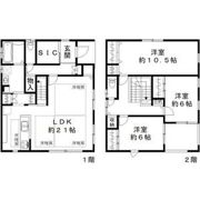 東矢倉3丁目貸家の間取り画像