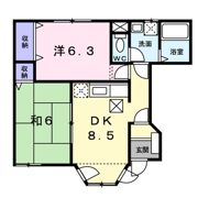 メゾンソレイユⅠの間取り画像