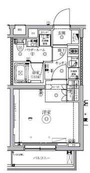 セジョリ新宿上落合の間取り画像