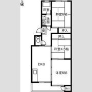 ハイツ小正Bの間取り画像