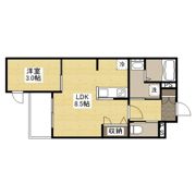 月光安芸中央の間取り画像