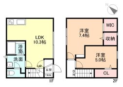 カサーレ蓮町 I棟の間取り画像