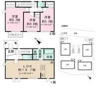 宮本4丁目戸建住宅の間取り画像
