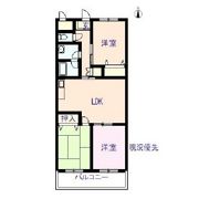 マンションあかつきの間取り画像