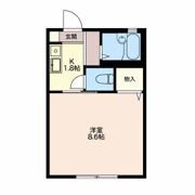 リヴェール鈴鹿 Bの間取り画像