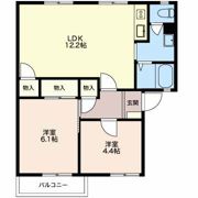 グランシャリオ日永西 Cの間取り画像