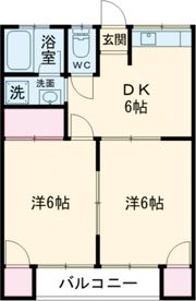 ポンテ帯山の間取り画像