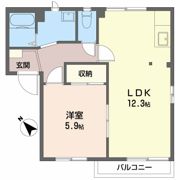 フレグランスForever Aの間取り画像