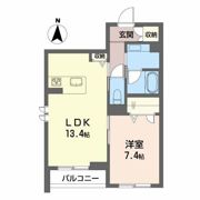 シャーメゾン開智の間取り画像