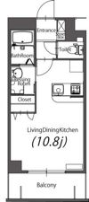ブルックス ソレイユの間取り画像