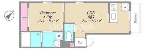 ベルリード西蒲田の間取り画像
