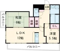 ウエストリバー基山の間取り画像