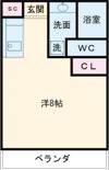 ビラージ京町の間取り画像