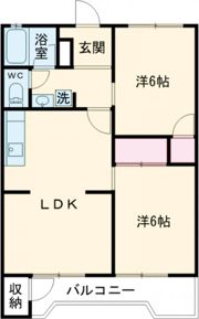 レオパレスⅡの間取り画像