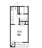 ライフインアカマの間取り画像