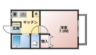 ルミエール池田の間取り画像