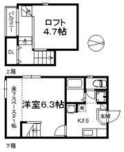 POLARIS CITY Ⅲの間取り画像