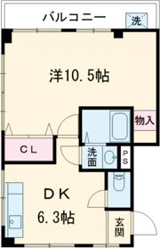 野久保ハイツの間取り画像