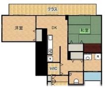 メイプルコートの間取り画像