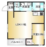 プレミアム江井島の間取り画像