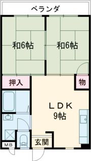 ルシェール横山A棟の間取り画像