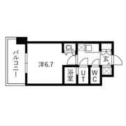 ワールドアイ大阪East Cityの間取り画像