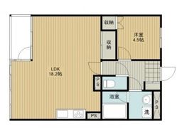 `90ninety-3行田の間取り画像